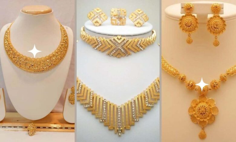Necklace Designs Gold New Model
