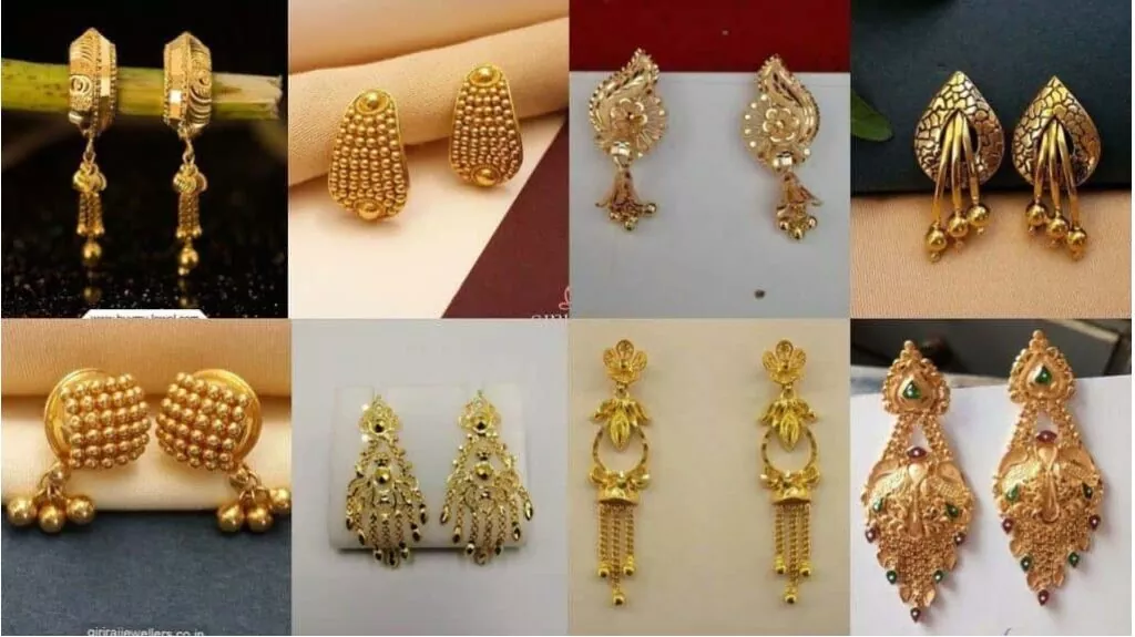 Buy Gold Earrings for Women by Kord Store Online  Ajiocom