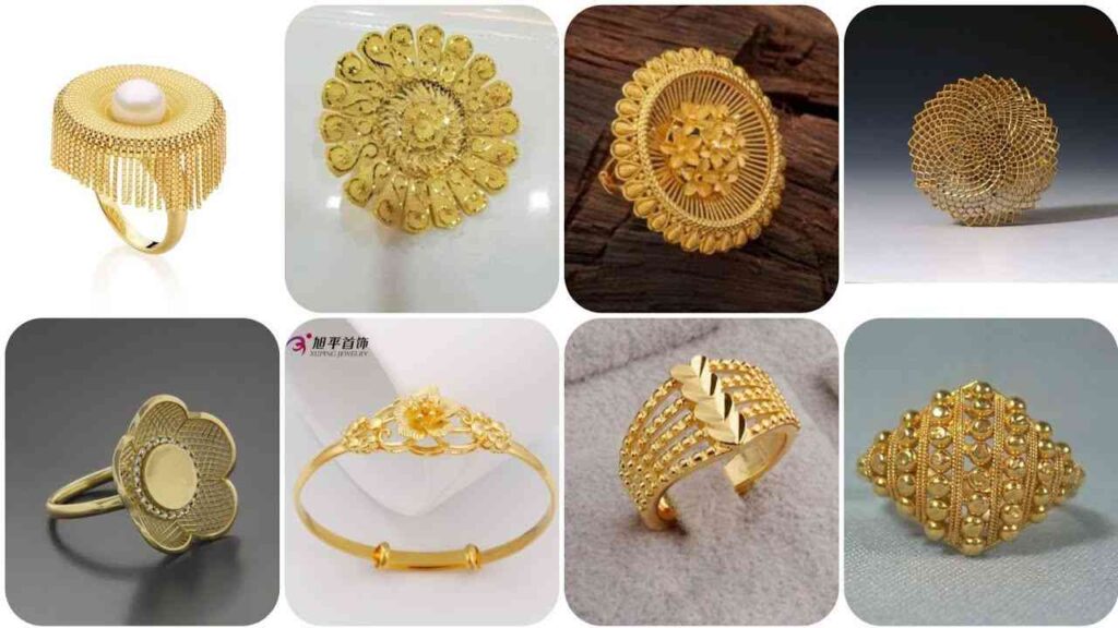 Marriage Bridal Gold Ring For Daily Use