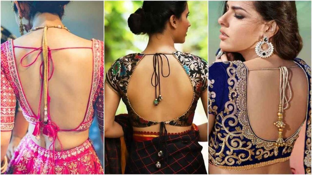 New Backless Blouse Designs