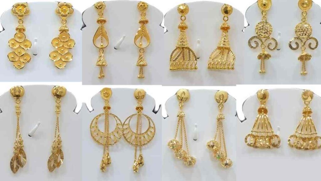 New Best Gold Earrings Collection