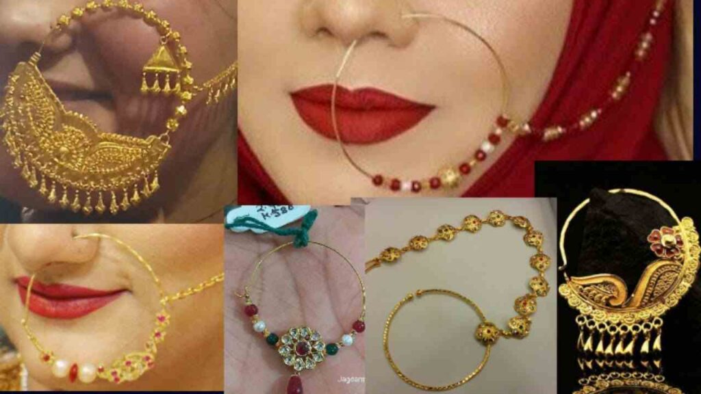 Best Bridal Gold Nath Designs Collection With Price