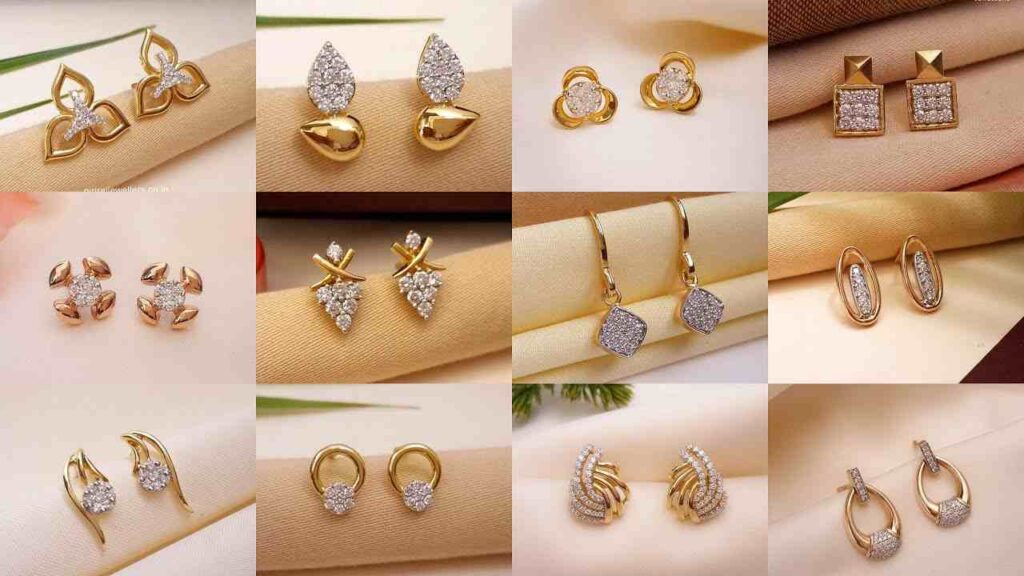 Small Diamond Earrings Designs With Price