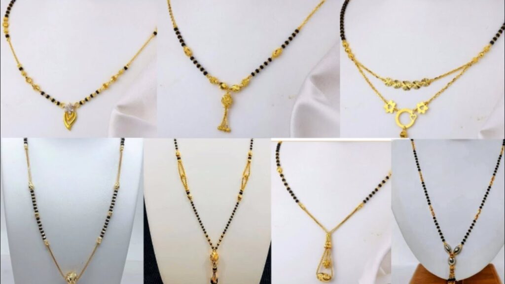 Small Gold Mangalsutra Designs for Daily use With Price