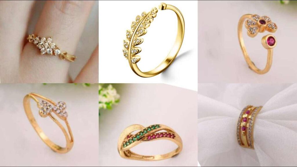 Small Gold Ring Design for Daily use With Price